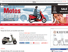 Tablet Screenshot of motosciudad.com